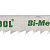 KRAFTOOL T127DF, EU-хвост., по мягкому металлу Bi-Met, шаг 3 мм, 75 мм, 2 шт, полотна для лобзика (159556-3)