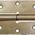 ПН-85, 85 x 41 х 2.5 мм, левая, цвет золотой металли, карточная петля (37643-85L)