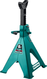 KRAFTOOL S-PIN, 6 т, 390 - 605 мм, усиленная страховочная подставка со штифтом (43465-6)