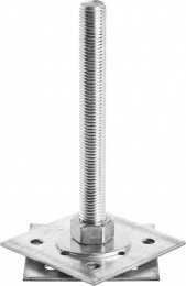 Анкер регулируемый по высоте, ЗУБР, МАСТЕР, 310265-100-20