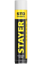 STAYER STD, 750 мл, адаптерная, выход до 35 л, монтажная пена, Professional (41133)
