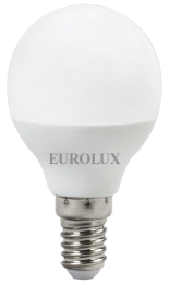 Лампа светодиодная EUROLUX LL-E-G45-7W-230-4K-E14
