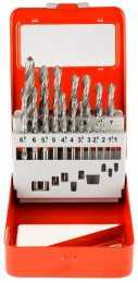 Набор сверл по металлу , 19 шт., ЗУБР, МАСТЕР, 29621-H19-M