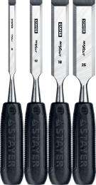 STAYER Max-Cut, 4 предм, набор стамесок (1820-H4)