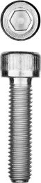 ЗУБР DIN 912, кл. пр. 8.8, М12 х 40 мм, цинк, 5 кг, винт с внутренним шестигранником, Профессионал (30318-12-040)