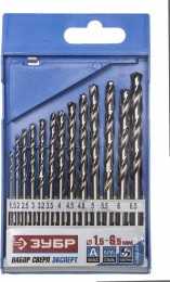 Набор сверл по металлу, ЗУБР, ЭКСПЕРТ, 4-29625-H13