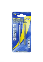 Коронка алмазная по керамике и кафелю 05мм (2шт) 400005