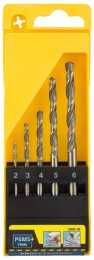 Набор сверл спиральных по металлу, STAYER, PROFESSIONAL, 29602-H5