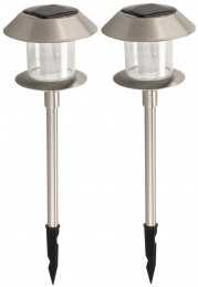 1 белый светодиод, 1 аккумулятор NI-CD 600мАч, металлический корпус, 2 шт. в упаковке, СВЕТОЗАР, SV-57947-2