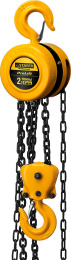 STAYER ProLift 2т х 2.5м, ручная шестеренная таль, Professional (4308-2)