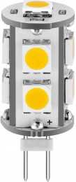Мощность 1,8ВТ, Тип цоколя G4, Цветовая температура 3000К, напряжение 12В, СВЕТОЗАР, 44590-10