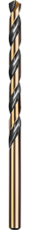 KRAFTOOL COBALT-8, 4.5 х 80 мм, сталь М42, HSS-Co(8%), сверло по металлу (29656-4.5)