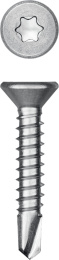 KRAFTOOL DS-C, 25 х 4.8 мм, А2, сверло, потайная головка, ТХ25, 300 шт, саморез нержавеющий (300932-48-025)