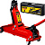 STAYER R-28 RED FORCE, в кейсе, 2 т, подкатной домкрат с увеличенным подъемом, Professional (43156-2-K)