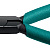 KRAFTOOL Kraft Mini, 140 мм, прецизионные тонкогубцы (220017-3-14)