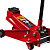 STAYER F-30 RED FORCE, 3 т, 130 - 350 мм, подкатной домкрат с высоким подъемом для СТО, Professional (43150-3)