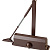 STAYER MAXComfort, до 100 кг, коричневый серебро, дверной доводчик (37917-100)