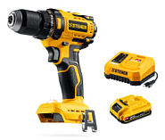 STEHER 20 В, 65 Н·м, 1 АКБ LMS (2 А·ч), бесщеточная дрель-шуруповерт (CB-65-21)