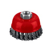 ЗУБР 75 мм, щетка чашечная жгутированная для УШМ пос. М14 (35172-075)