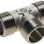 GENERAL FITTINGS наружная резьба 1″, никель, тройник (51051-1)