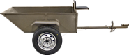 Тележка прицепная большая, С3035,