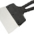STAYER PROFlat, 150 мм, пластиковая ручка, нержавеющий фасадный шпатель, Professional (1008-15)