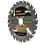Пильный диск по дереву THIN KERF 190x30 мм, 24 зубьев, Hanskonner