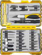 STAYER 33 предм, набор резцов, Professional (1831-H33)