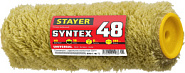 STAYER SYNTEX, 48 х 180 мм, бюгель 8 мм, ворс 18 мм, полиакрил, все виды ЛКМ, малярный ролик, Professional (0221-18)