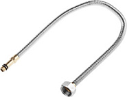 ЗУБР 1/2″, 0.5 м, гайка-штуцер, сильфонная подводка для смесителей с удлиненным штуцером (51013-050)