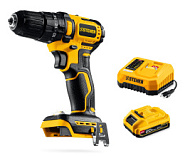 STEHER 20 В, 45 Н·м, 1 АКБ LMS (2 А·ч), бесщеточная ударная дрель-шуруповерт (CBS-45-21)