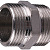 GENERAL FITTINGS 1″, никель, бочонок (51030-1)