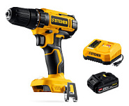 STEHER 20 В, 40 Н·м, 1 АКБ LMS (2 А·ч), дрель-шуруповерт (CD-40-21)
