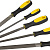 STAYER 200 мм, 5 предм., набор напильников, Professional (1682-20-H5)