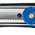 ЗУБР Титан-В, 18 мм, металлический обрезиненный нож с винтовым фиксатором, Профессионал (09178)