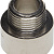 GENERAL FITTINGS 1/2″ х 3/8″, никель, удлиненный переходник (51083-1/2-3/8)