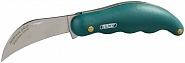 Нож садовода RACO 175 мм, складной, нержавеющее лезвие, эргономичная рукоятка 4204-53/122B