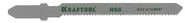 KRAFTOOL T218A, EU-хвост., по металлу HSS, фигурныйрез,шаг 1.2 мм, 50 мм, 2 шт, полотна для лобзика (159553-1.2)