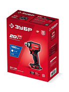 ЗУБР 20 В, 180 Н·м, без АКБ (LMS), бесщеточный ударный винтоверт (ВБУ-180)