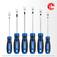 ЗУБР 6 предм., набор отверток, Профессионал (25239)