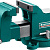 KRAFTOOL STEEL, 100 мм, стальные слесарные тиски (32701-100)