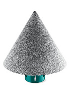 KRAFTOOL VS DIAMOND d 3-75 мм, М14, Вакуумная алмазная фреза конусная (29812-03-75)