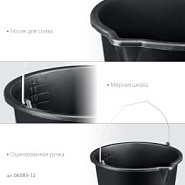STAYER STRONG, 12 л, строительное пластиковое ведро (06083-12)