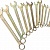 Набор комбинированных гаечных ключей STAYER 12 шт 6 - 22 мм 27090-H12