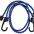 ЗУБР 100 см, d 8 мм, пластиковые крюки, со стальным сердечником, 2 шт, резиновый, крепежный шнур (40508-100)