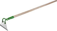 РОСТОК 90 х 150 х 1290 мм, трапециевидный профиль, нержавеющая сталь, деревянный черенок высш. сорт, мотыга (421575)