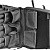 KRAFTOOL 430 х 360 х 230 мм, рюкзак для инструментов с 49 карманами и 2 внутренними отделениями (38745)