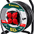 KRAFTOOL K-325, КГ, 3 х 2.5 мм2, 50 м, 4000 Вт, IP44, силовой удлинитель на стальной катушке (55086-50)