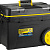 STAYER BIGPro, 620 х 370 х 420 мм, (24.5″), Пластиковый ящик-тележка для инструментов, Professional (38107-24)