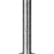 ЗУБР 110 x 110 x 250 мм x М24, цинк, анкерная регулировочная стойка (310266-110)